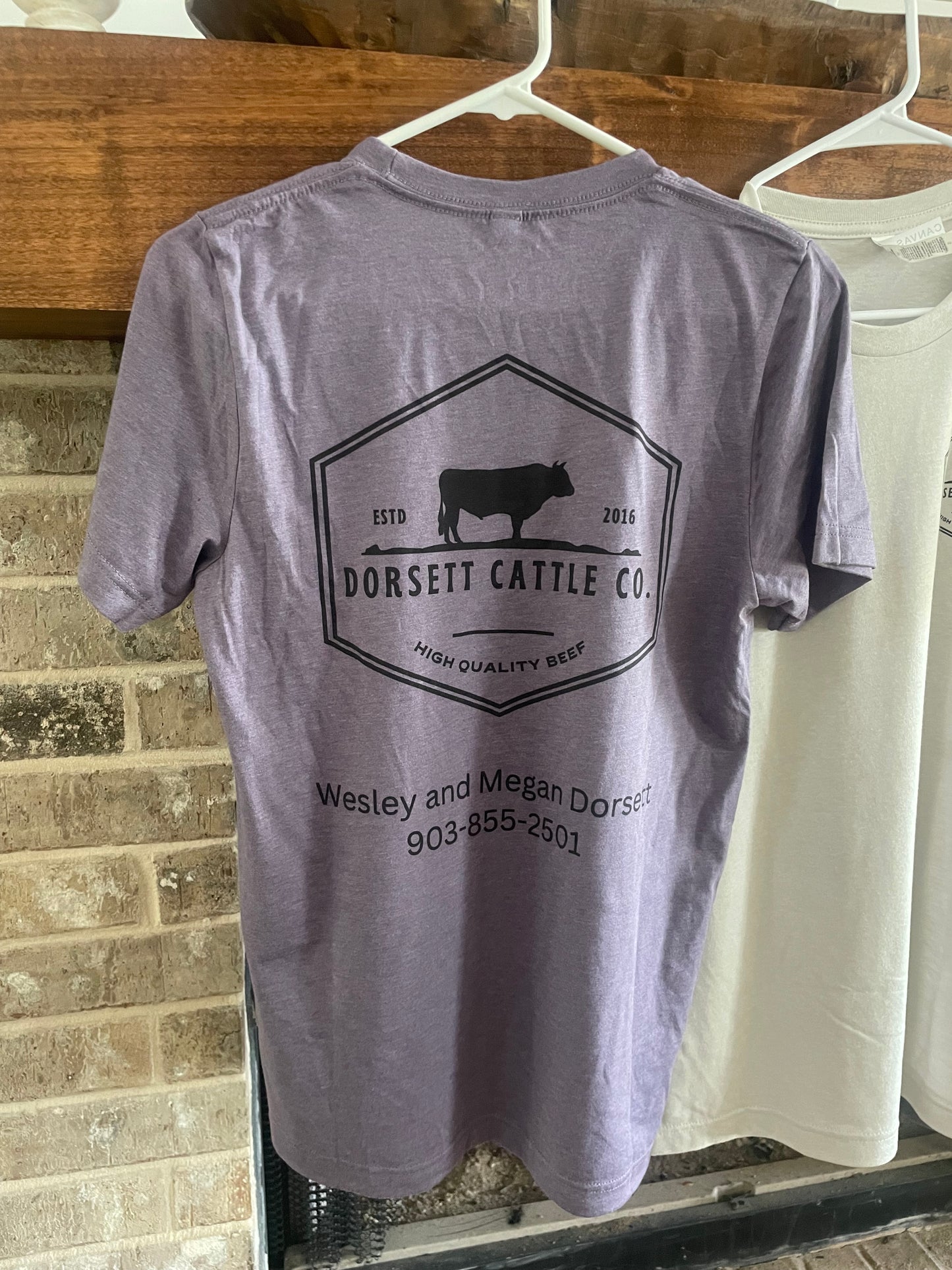 Dorsett Cattle Company T-shirt-Adult