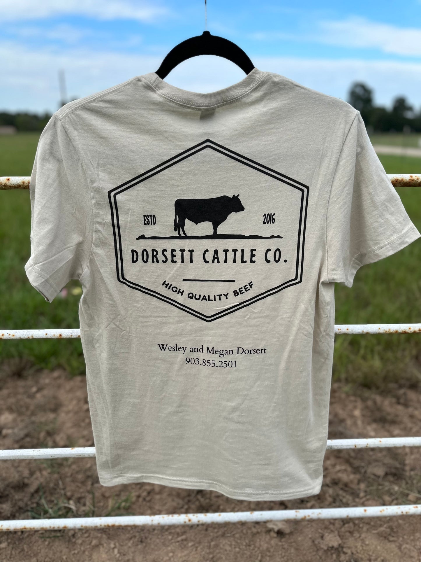 Dorsett Cattle Company T-shirt-Adult