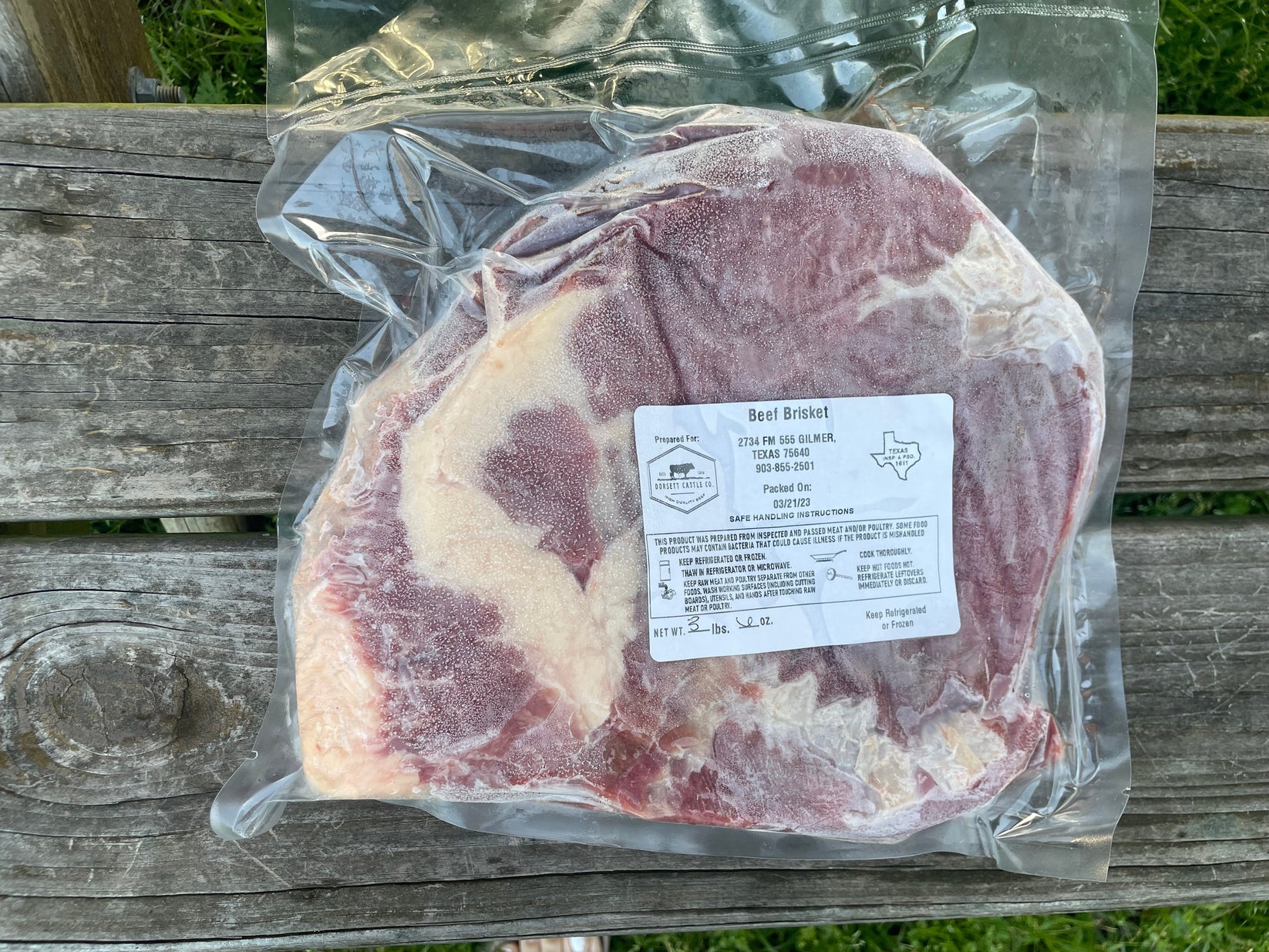 Beef Brisket Dorsett Cattle Company